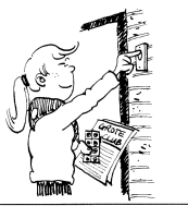 A coloring page of helping others